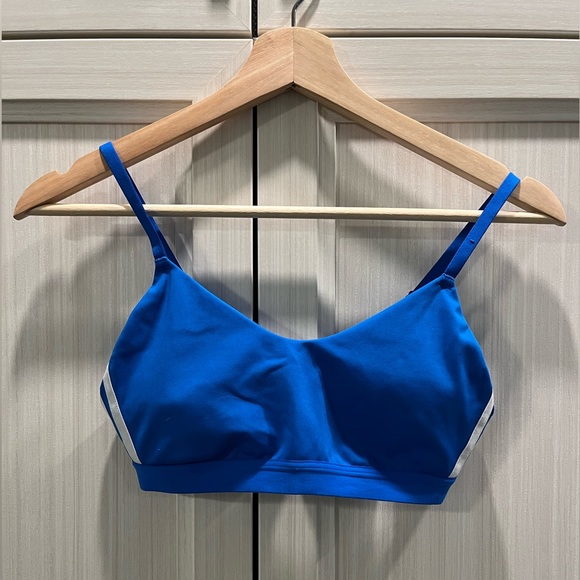Adidas Blue Sports Bra - Picture 1 of 3